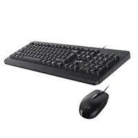 Teclado + Mouse Usb Genius Km-160 Espanol Negro