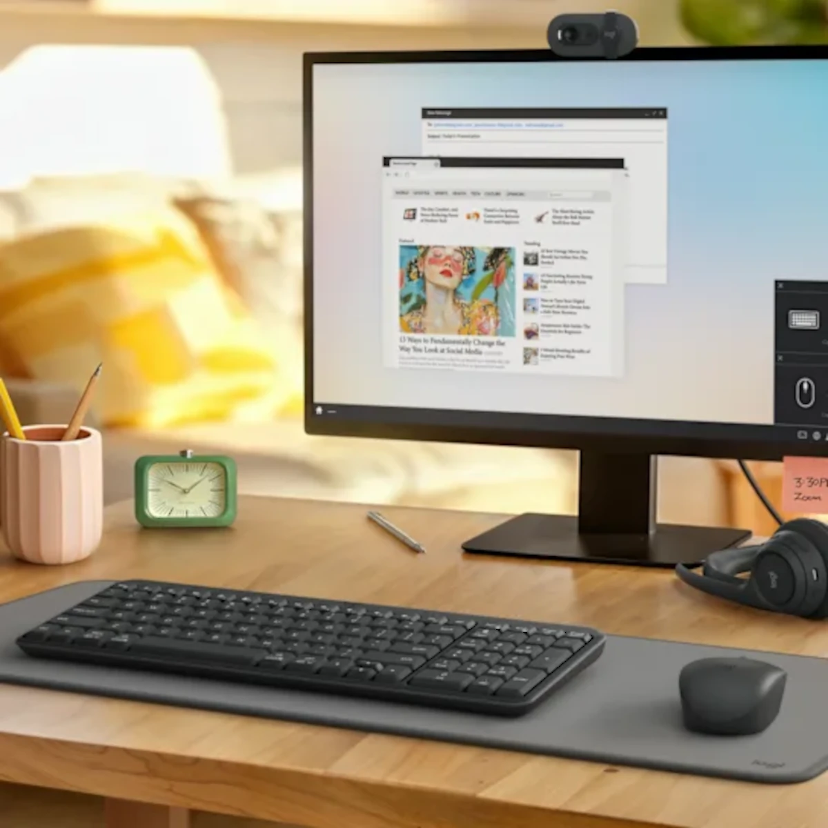 Detalles accesorios de Kit Teclado Y Mouse Logitech Bluetooth Mk250 Espanol