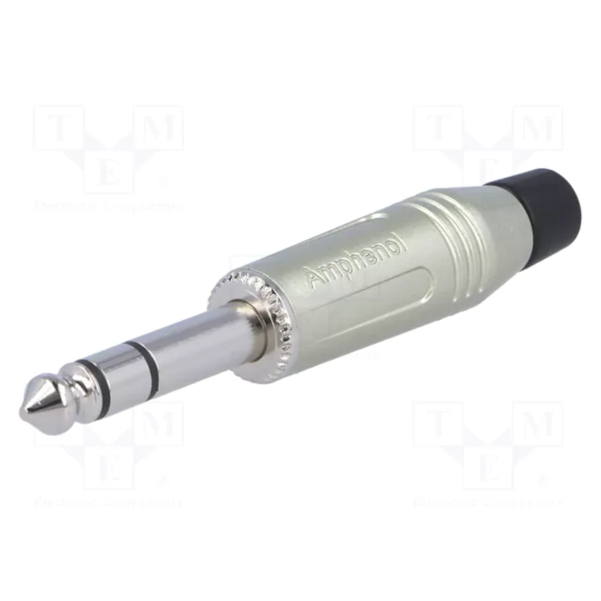 Conector Ficha Estereo Plug 6,5 Macho Metal Amphenol Niquelado