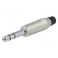 Conector Ficha Estereo Plug 6,5 Macho Metal Amphenol Niquelado Conector Ficha Estereo Plug 6,5 Macho Metal Amphenol Niquelado