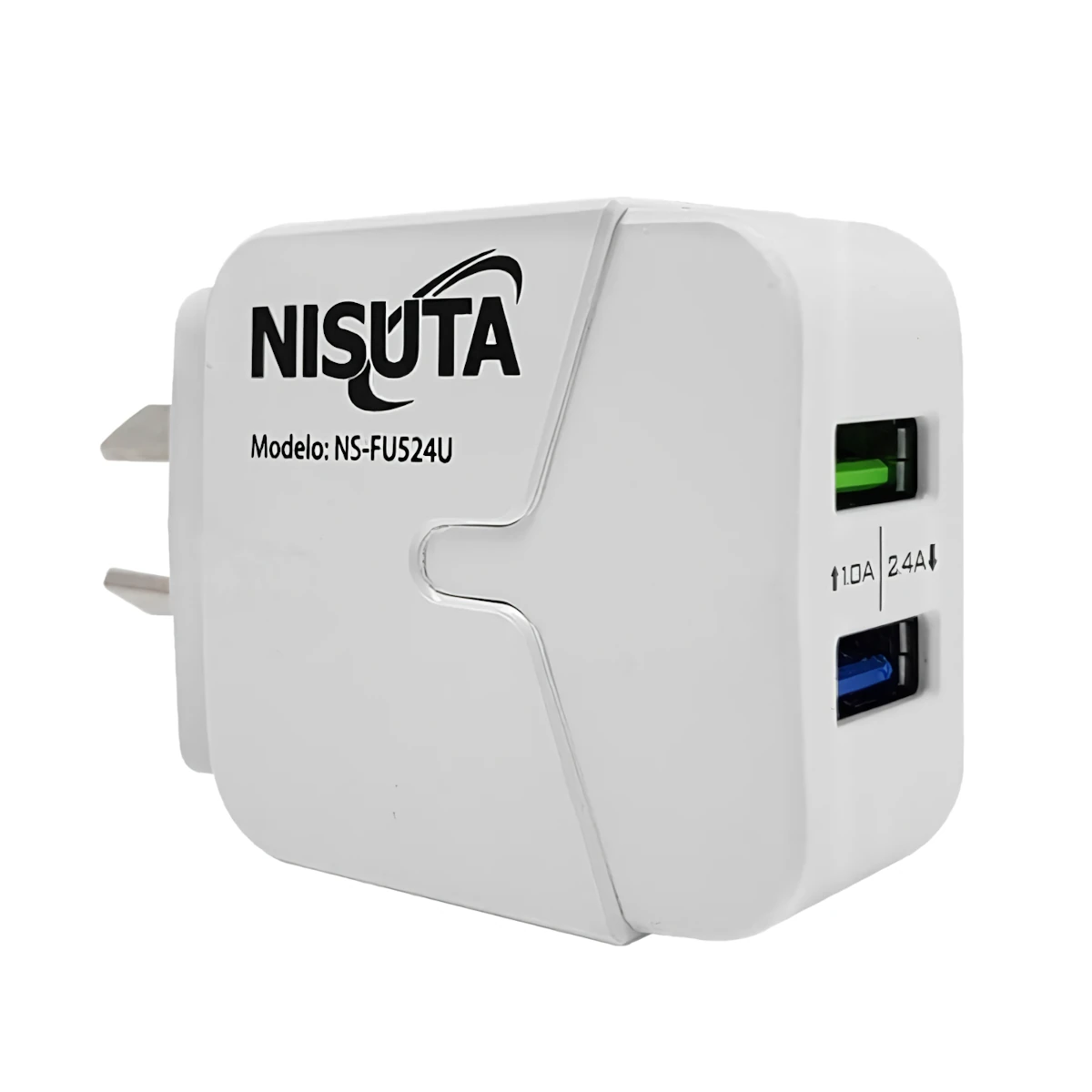 Cargador 12 W Usb-A 2,4A Sin Cable Nisuta Ns-Fu524U