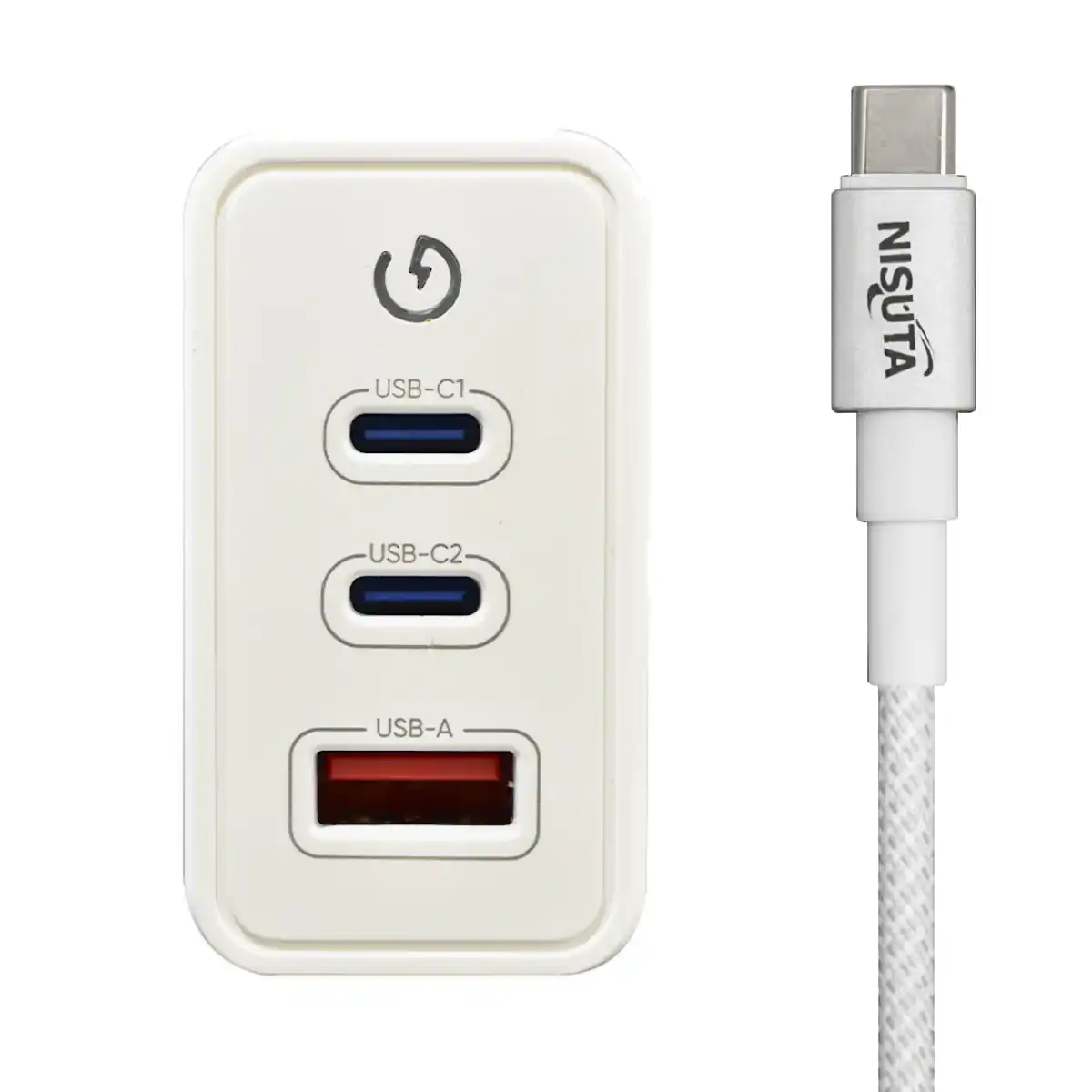 Miniatura 2 de Cargadores Celulares marca Nisuta modelo NSFU65U2QC