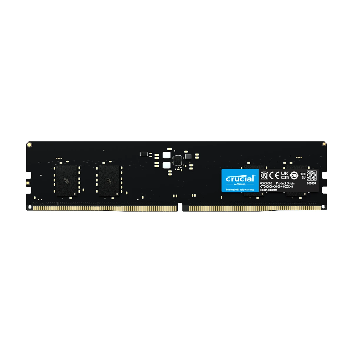 Memoria Ddr5 8Gb Crucial CT DDR5 4800MHz CL20 1.10V Negro Memoria Ddr5 8Gb Crucial CT DDR5 4800MHz CL20 1.10V Negro