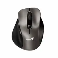 Mouse Inalambrico Genius Ergo 9000S Champan Titanio 5 Botones Mouse Inalambrico Genius Ergo 9000S Champan Titanio 5 Botones