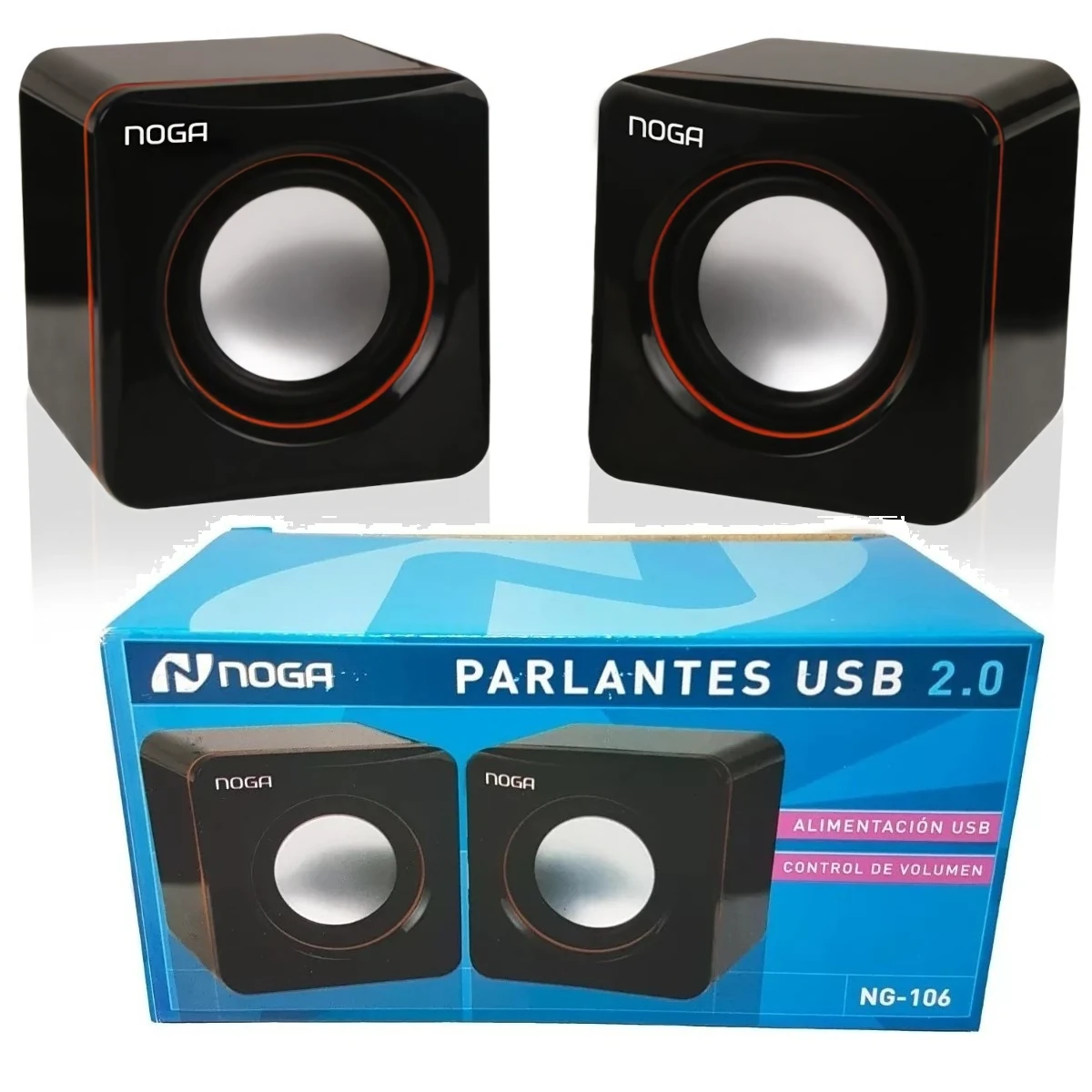 Miniatura 3 de Parlantes 2.0 marca Noga modelo NG-106
