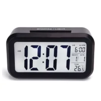 Reloj Despertador Con Fecha Y Temperatura Negro Dakot D-31 Reloj Despertador Con Fecha Y Temperatura Negro Dakot D-31