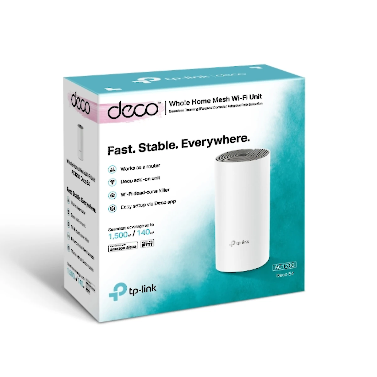 Miniatura 3 de Routers marca TP-Link modelo DECO E4 (1 pack)