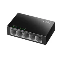 Switch 5 Puertos 10/100 Cudy FS105 Caja Metalica Switch 5 Puertos 10/100 Cudy FS105 Caja Metalica