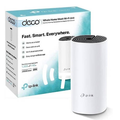 SISTEMA WI-FI MESH TP-LINK DECO E4 V1 AC1200 PACK X 1 SISTEMA WI-FI MESH TP-LINK DECO E4 V1 AC1200 PACK X 1
