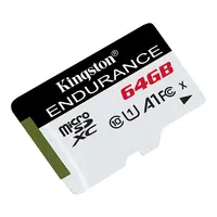 Memoria Micro Sd 64Gb Kingston High Endurance Especial Videovigilancia