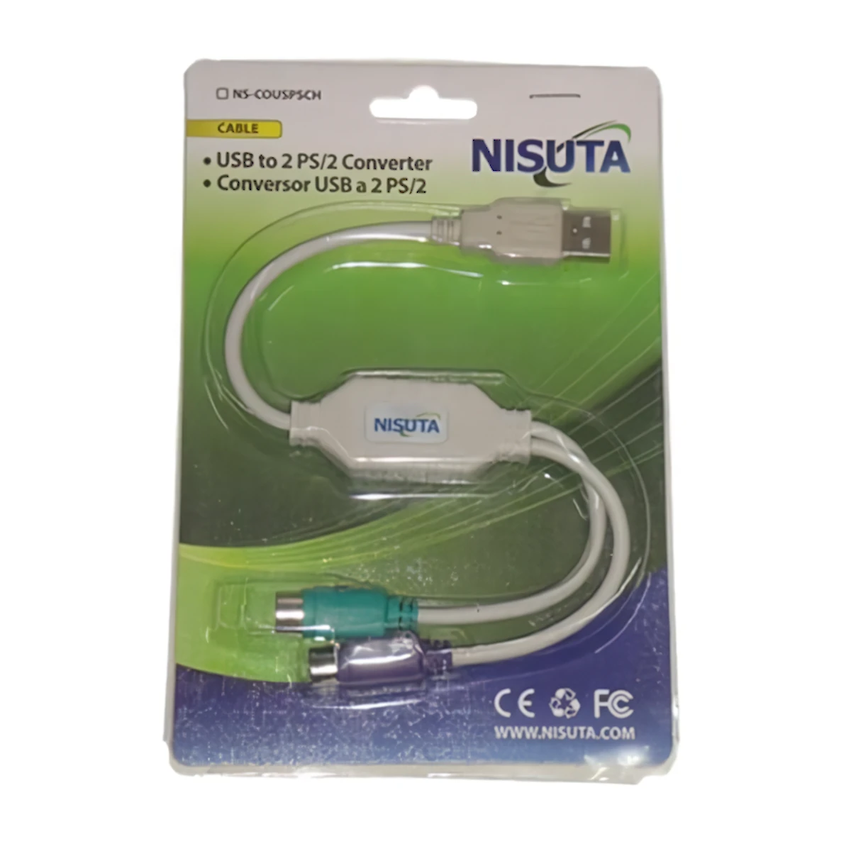 Detalles accesorios de Cable Usb A 2.0 Macho / Ps2 Adaptador Para Mouse Y Teclado