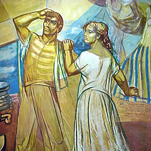 Mural en la Galerí­a San José de Flores