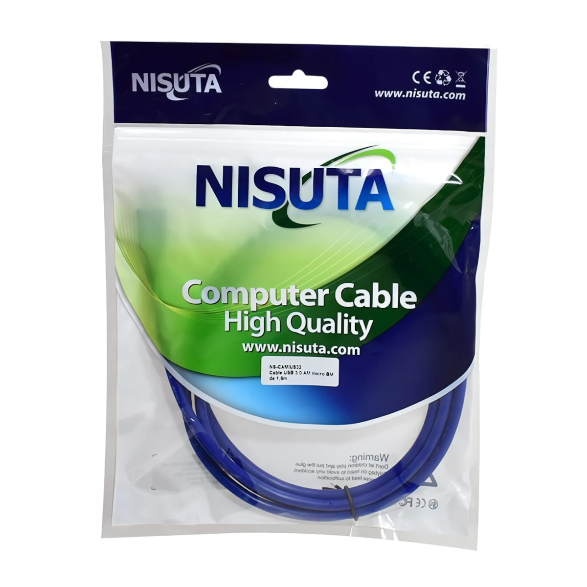 Miniatura 3 de USB Cables A-Micro y A-Mini marca Nisuta modelo NSCAMIUS32