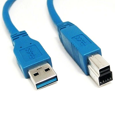 CABLE USB 3.0 A/B MACHO-MACHO 1,8 MTS
