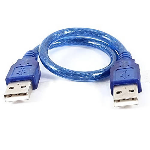  CABLE USB 2.0 A/A MACHO-MACHO 1,8 MTS AZUL