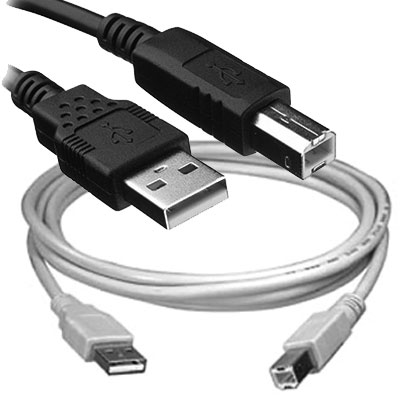 CABLE USB 2.0 A/B MACHO-MACHO 1,35 MTS ESTANDAR NEGRO