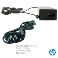 Fuente 19,5 V 3,33 A Belsic 24220/24209 Cargador P/Notebook Ficha 4,8 X 1,7 Mm Fuente 19,5 V 3,33 A Belsic 24220/24209 Cargador P/Notebook Ficha 4,8 X 1,7 Mm