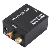 Conversor Audio Digital Optico Toslink A Rca Analogico Arwen Dk201C Conversor Audio Digital Optico Toslink A Rca Analogico Arwen Dk201C