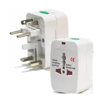 Adaptador Enchufe Universal Viajero Usa Europa Asia