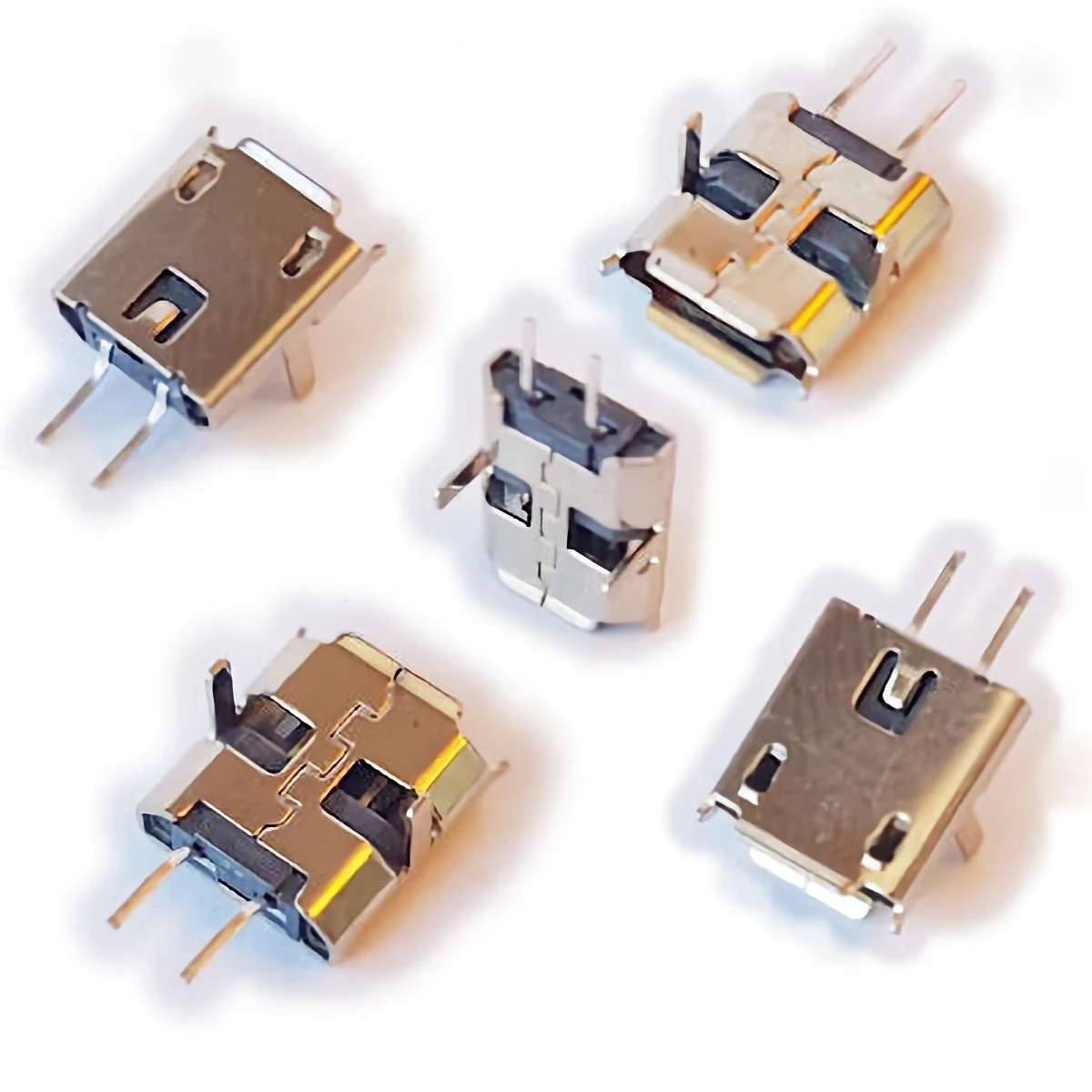 Conector Ficha Micro Usb Hembra 2 Pin Smt-11 Conector Ficha Micro Usb Hembra 2 Pin Smt-11