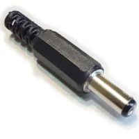 Ficha Dc Hueco 5,5 X 2,5 X 14 Mm Plug Macho Ficha Dc Hueco 5,5 X 2,5 X 14 Mm Plug Macho