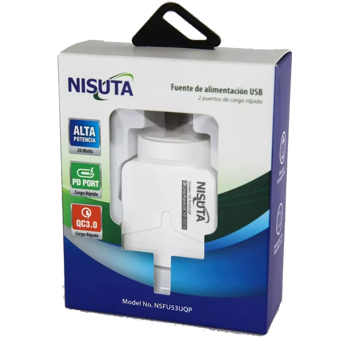 Miniatura 3 de Cargadores Celulares marca Nisuta modelo NSFU53UQP