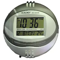 Reloj Pared Digital Hora Fecha Temperatura Redondo 27cm Reloj Pared Digital Hora Fecha Temperatura Redondo 27cm