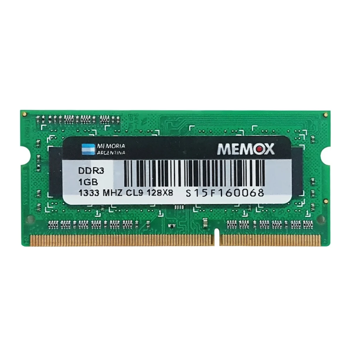 Memoria Sodimm Ddr3 1Gb 800Mhz Memox Memoria Sodimm Ddr3 1Gb 800Mhz Memox