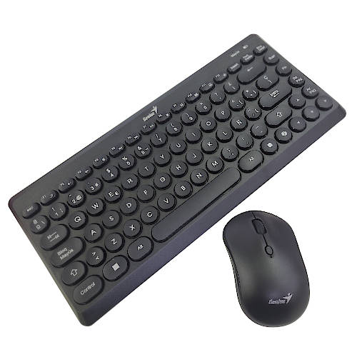 KIT TECLADO Y MOUSE GENIUS INALAMBRICO LUXEMATE Q8000 ESPANOL KIT TECLADO Y MOUSE GENIUS INALAMBRICO LUXEMATE Q8000 ESPANOL
