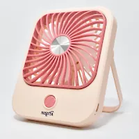 Ventilador de escritorio con bateria recargable 10 x 12,7 cm Ventilador de escritorio con bateria recargable 10 x 12,7 cm