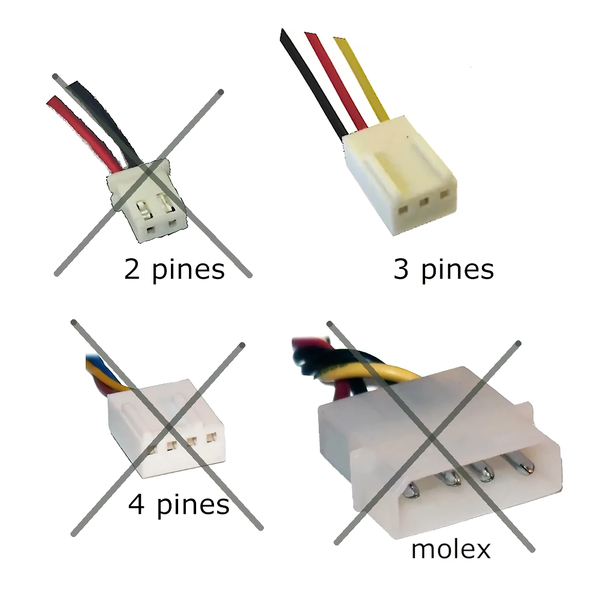 Detalles accesorios de Fan 70Mm 3Pin 10Mm Espesor 3500Rpm Rulem+Buje Titan